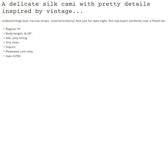 Madewell Silk Button Down Cami in Cranberry - Picture 6 of 16